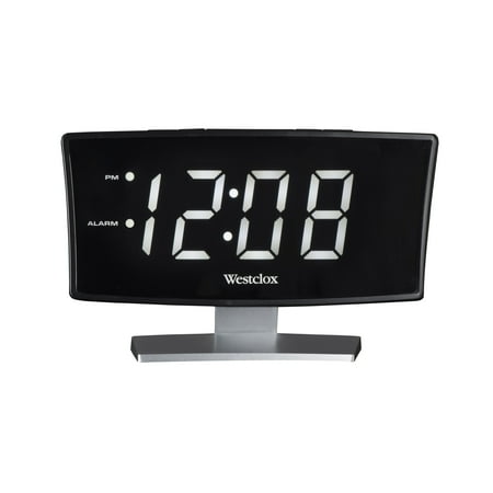 Westclox LED Alarm Clock 71018