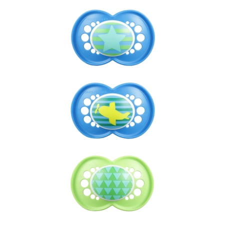 Pacifiers 3pk. MAM 6+ Months