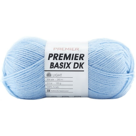Yarn Acrylic LBlue 3.5oz/190yd