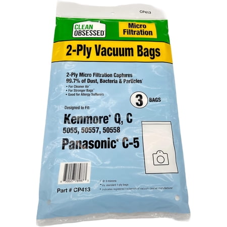Vac Bag Kenmore C 3ct