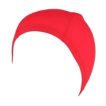 Lycra Bathing Cap Red