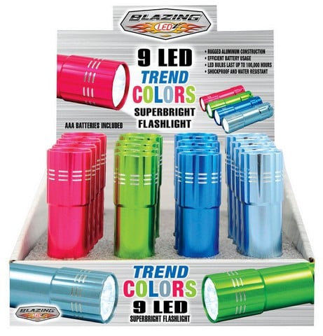 Flashlight LED 54-Lum Blazing