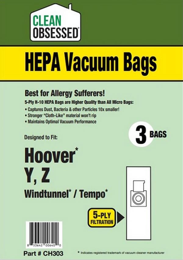 Vac Bag Hoover Y & Z 3ct (3M)