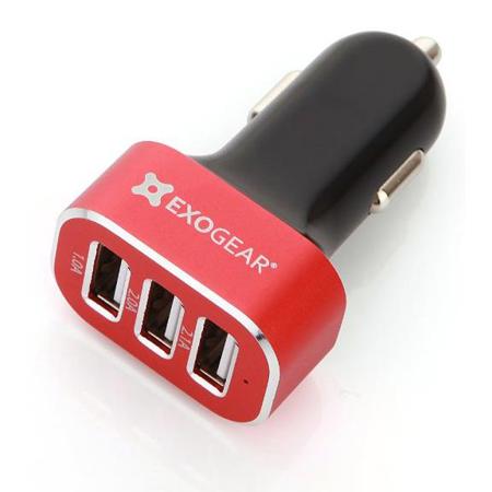 Car Charger 3-USB 5.1amp BULK