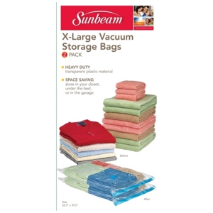 Vacuum Storage Bag XLarge 2ct
