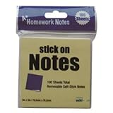 Sticky Notes 3x3 Yellow 100ct
