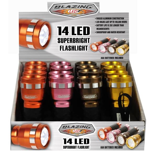 Flashlight Blazing LED 85-Lum