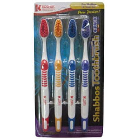 Shabbos Toothbrush 4pk.