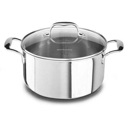 Kitchen Aid 6qt Low SS Tri-Ply