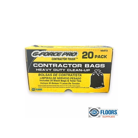 Contractor Trash Bags 20ct 42g