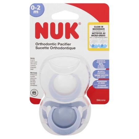 Pacifier 0-2mo B&G 2pk.NUK