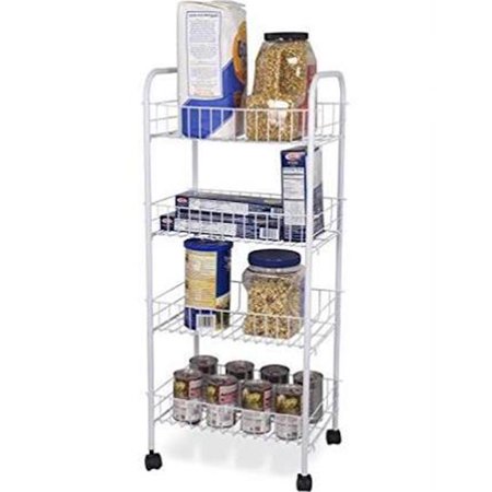 4-Tier Trolley Cart w/Whls HDS