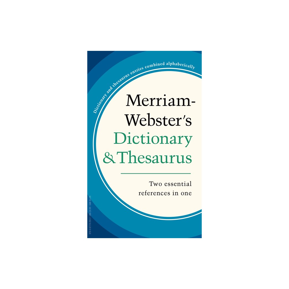 Dictionary and Thesaurus Combo