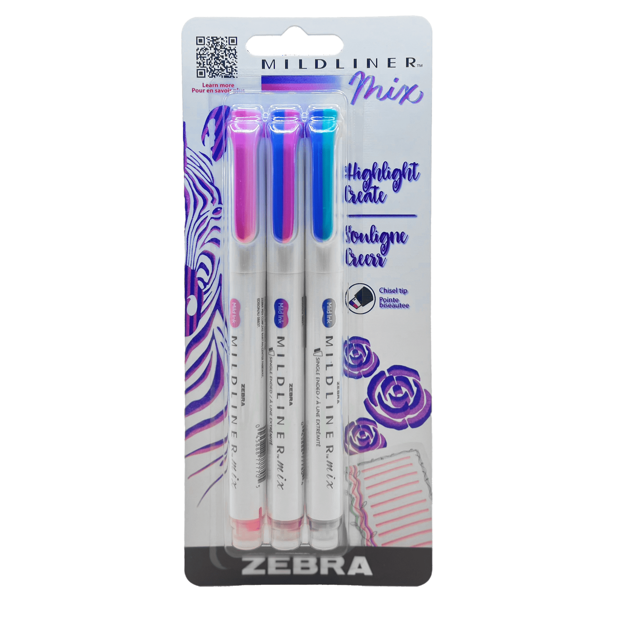Highlighter Mildliner Dual 3pk