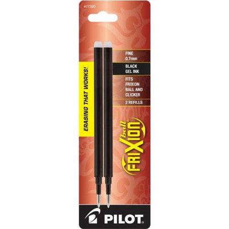Frixion Ball Refill Black 2pk.