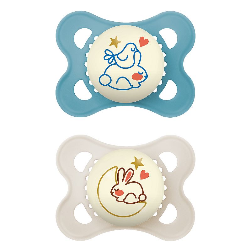 MAM Pacifier BOYS 0-6mo 2pk.