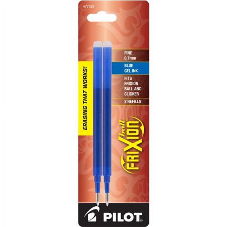 Frixion Ball Refill Blue 2pk.