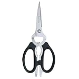 Kitchen Shears BLACK Messermei