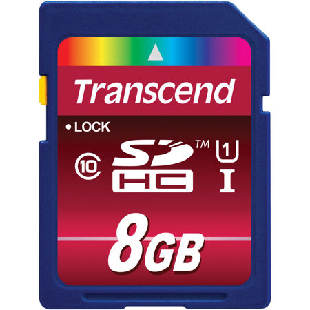 SDHC Card 8GB Class 10