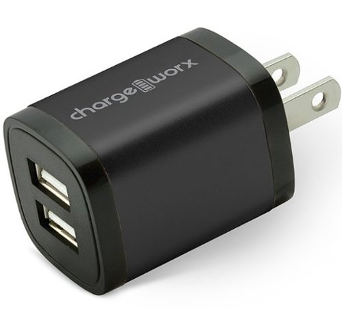 Dual USB Wall Charger 2.4a BK