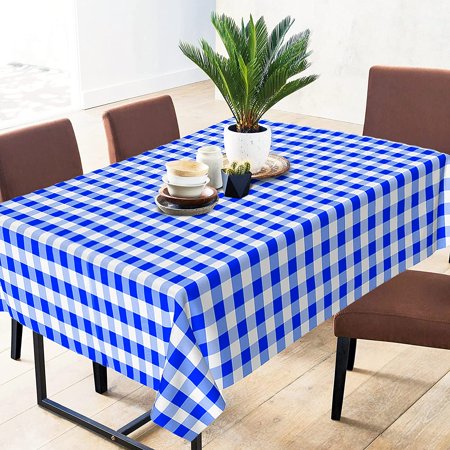 Flannel TC 60x104 Gingham Blue