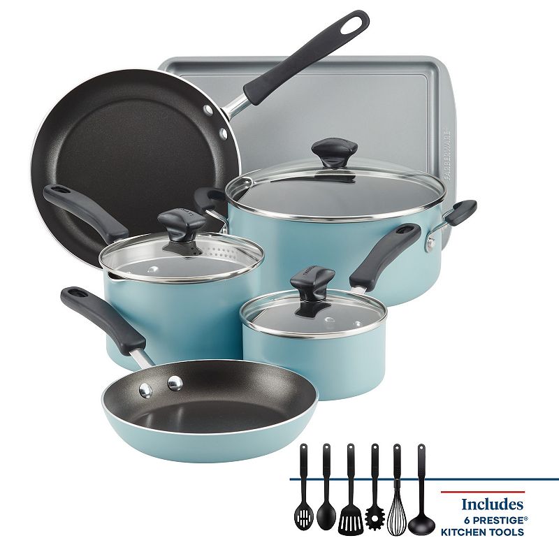 Farberware N/S 15pc Set Aqua