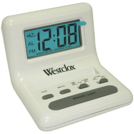 Westclx 47539 Trvl alarm Wht