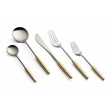 Arlington Brush Slvr+Gld 18/10