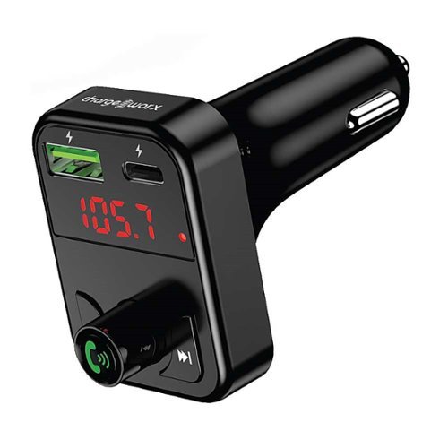 FM Transmitter w/USB & USB-C