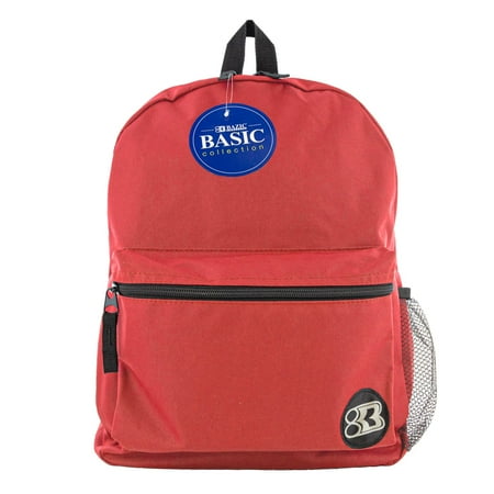 Backpack Basic 16" Red Bazic
