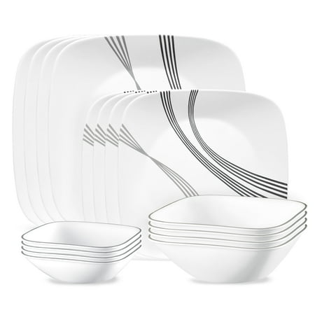 Corelle Urban Arc 16pc SQUARE