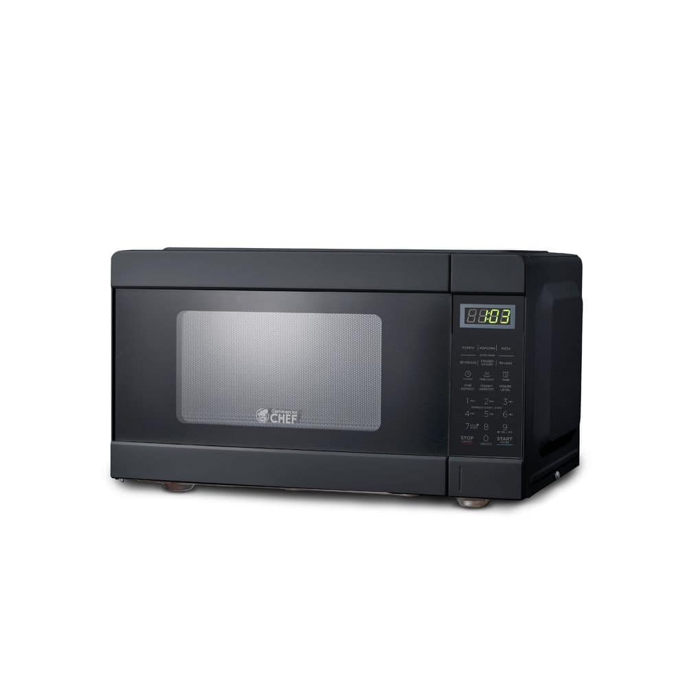Microwave .9cu/900w BLK/SS Com
