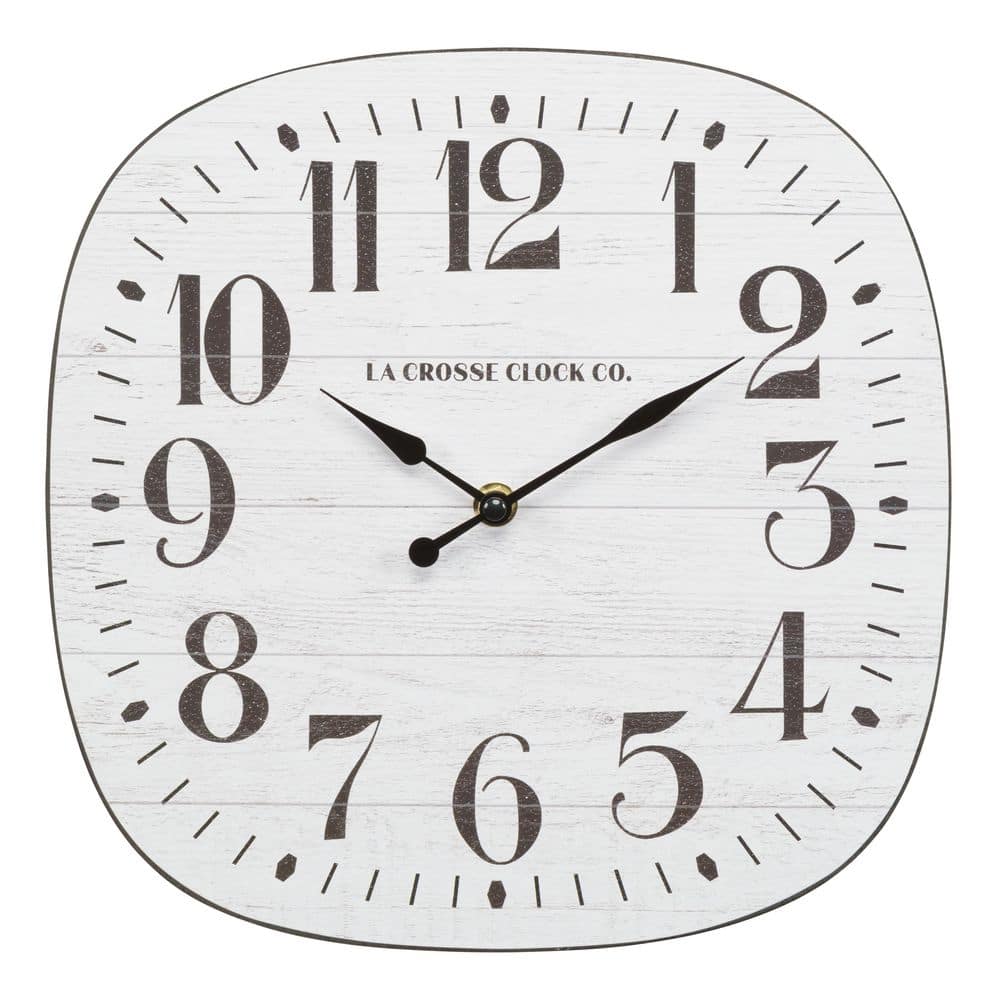 LaCrosse  11" Wallclock Wood