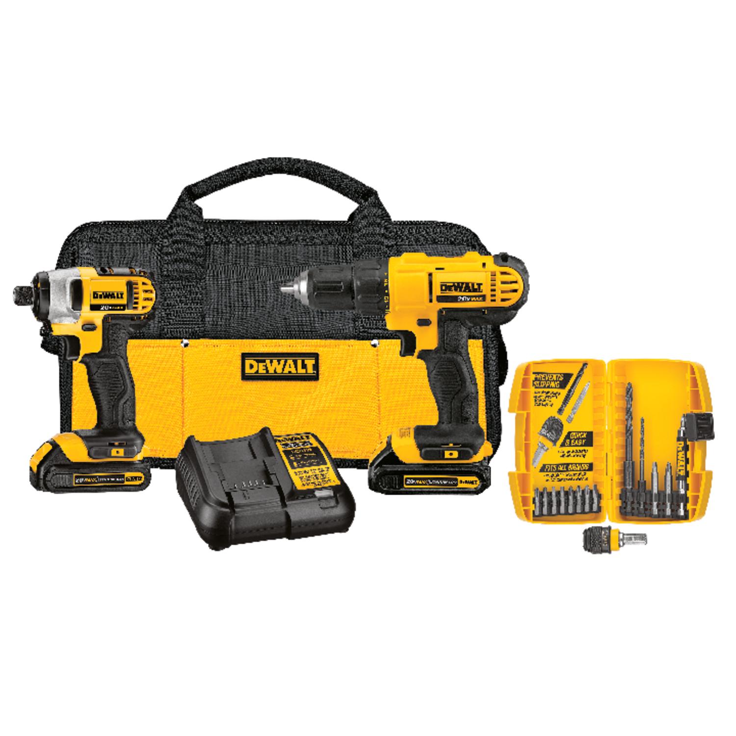Drill + Impact 20V KIT DeWalt