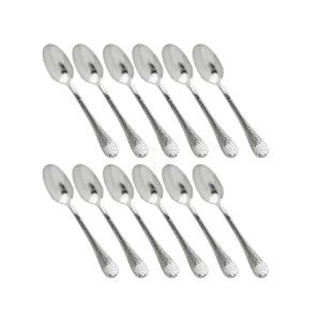Hammered Coffee Spoons S/12
