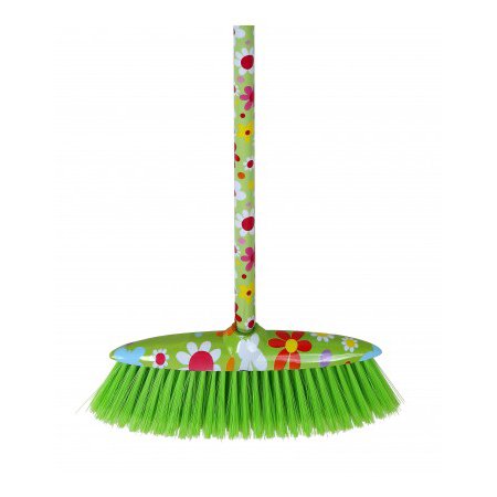 Floral Print Broom