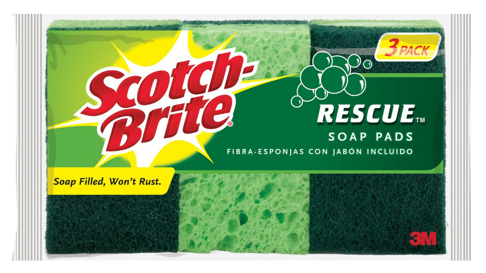 Scotch Brite Rescue 3pk.