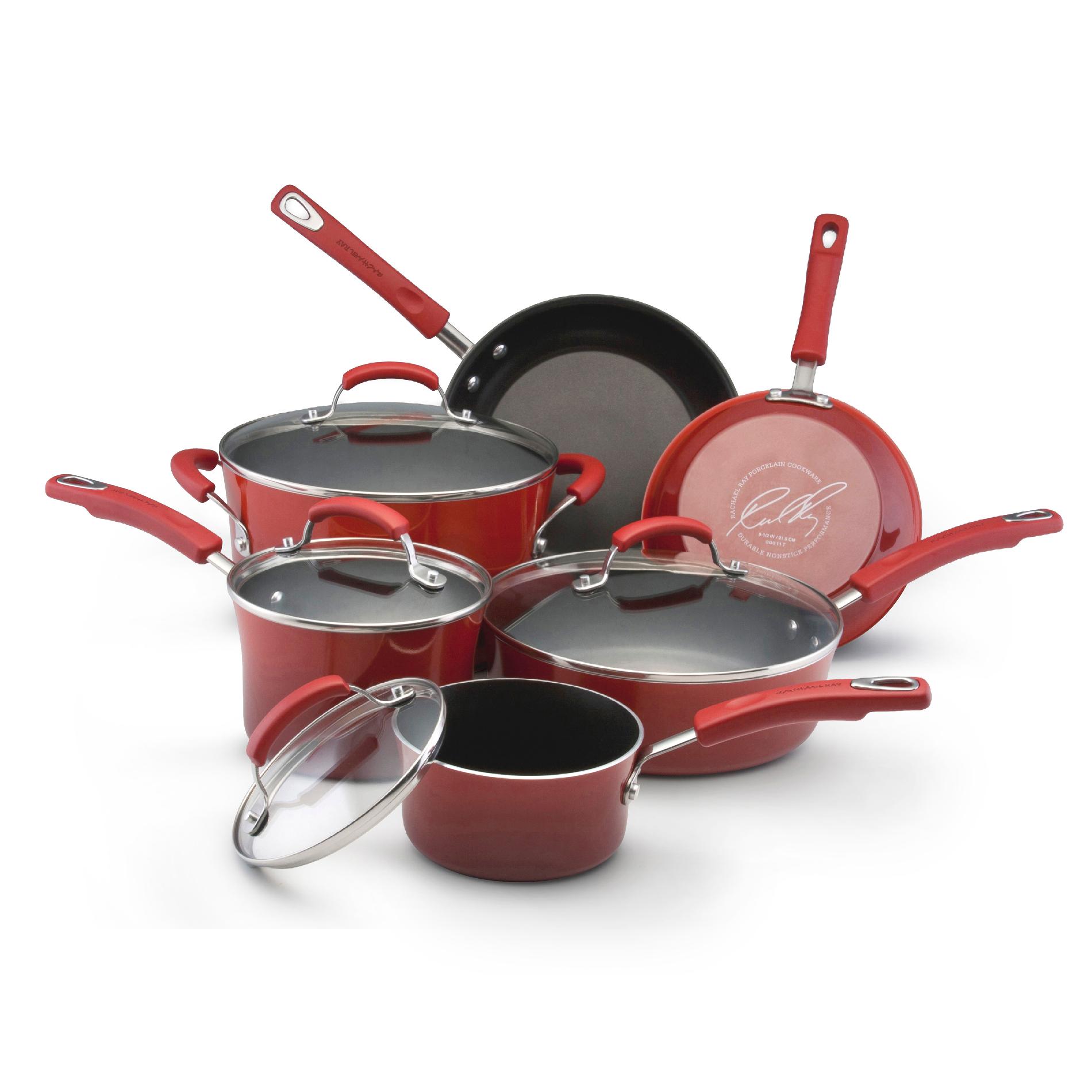 Rachael Ray 10-pc Set Red