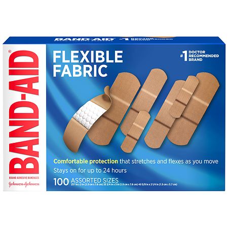 Bandages Flexible 100ct J&J