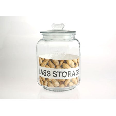Cookie/Candy Hexagon Jar 3.5Qt