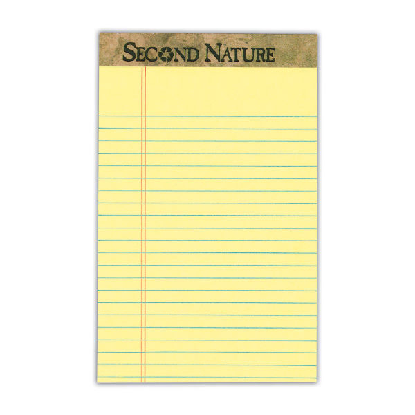 Legal Pad 5x8 Canary 12pk.Tops