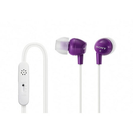 Sony Stereo Earbuds w/Mic Viol