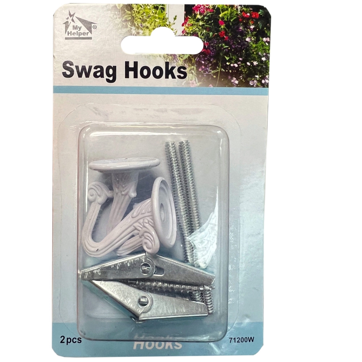 Swag Hook Kit White