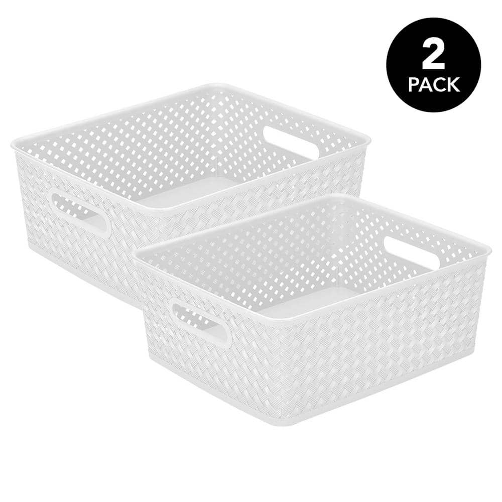 Storage Tote Resin 11x14 2pk.
