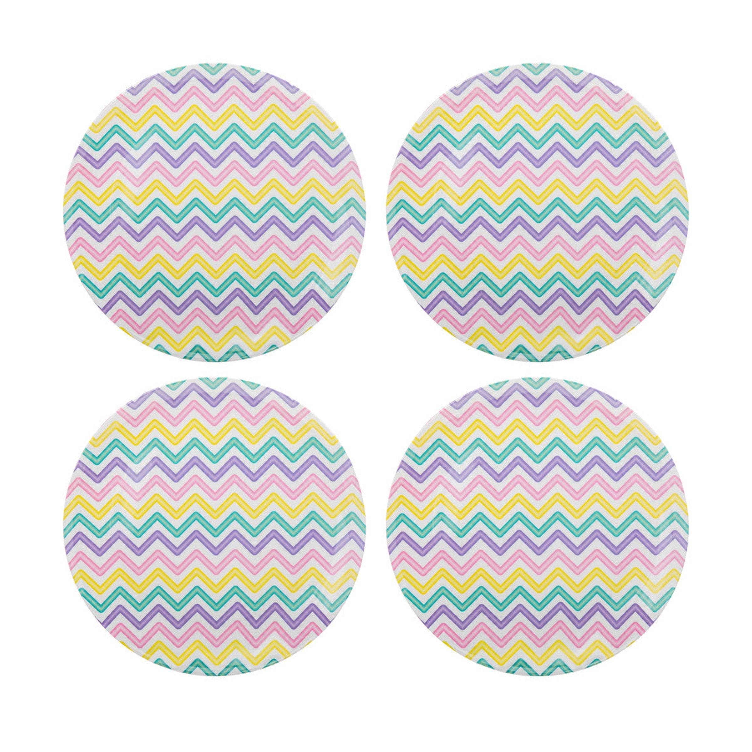 Zig Zag 8" Plate Melamine 1ct