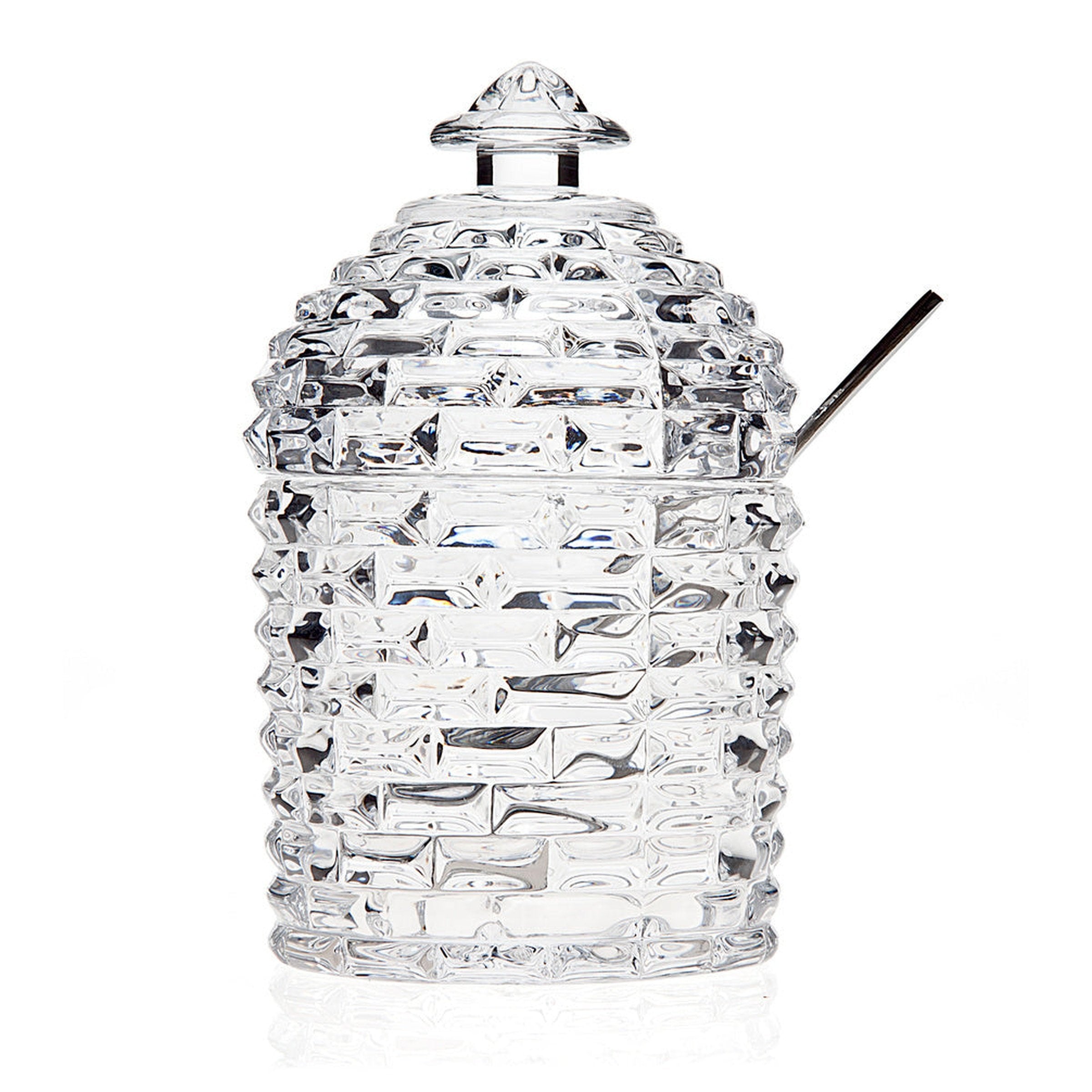 Beehive Jam Jar w/Spoon