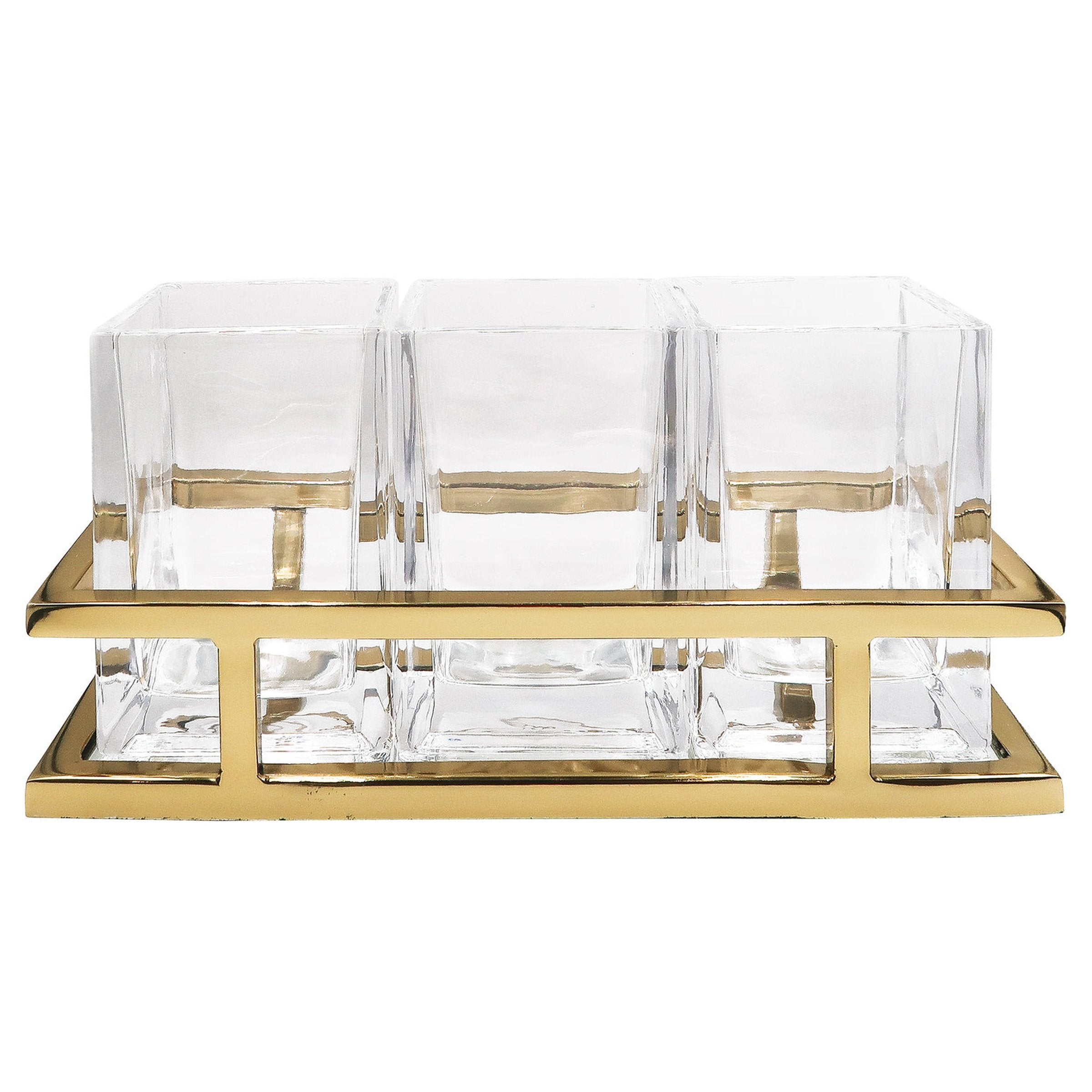 Aspen 4pc Flatwre Caddy GOLD