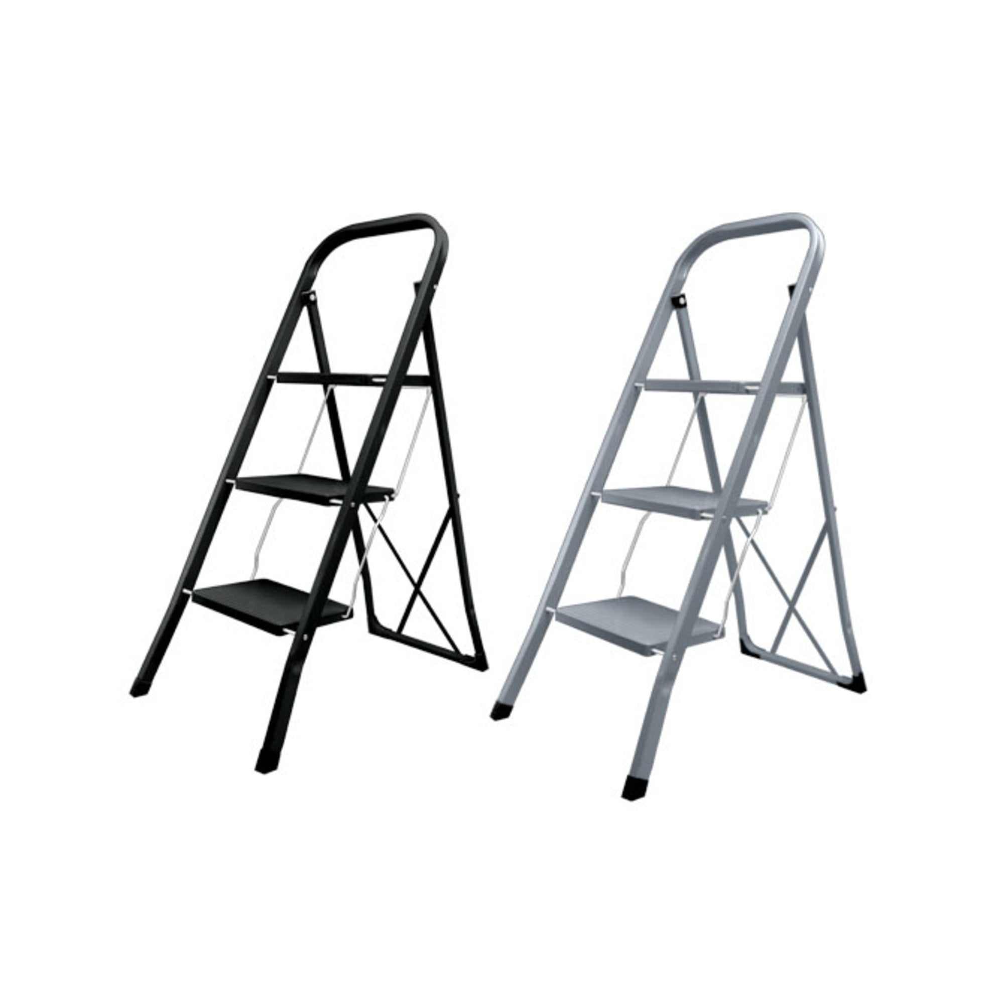 3 Step Ladder w/Rail - HDS