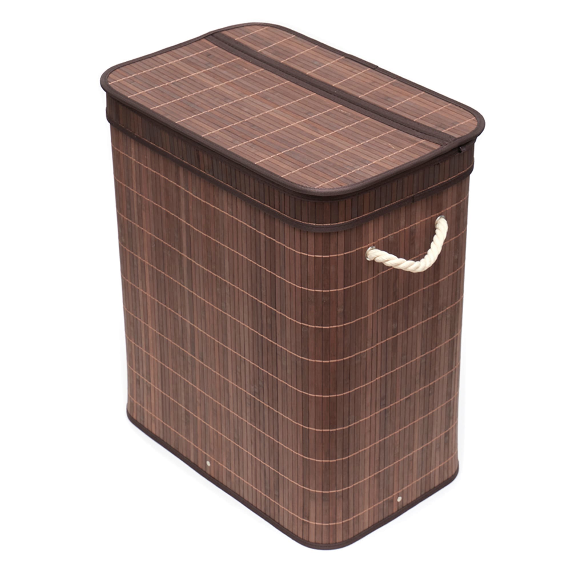 Hamper 2-compartment Bamboo