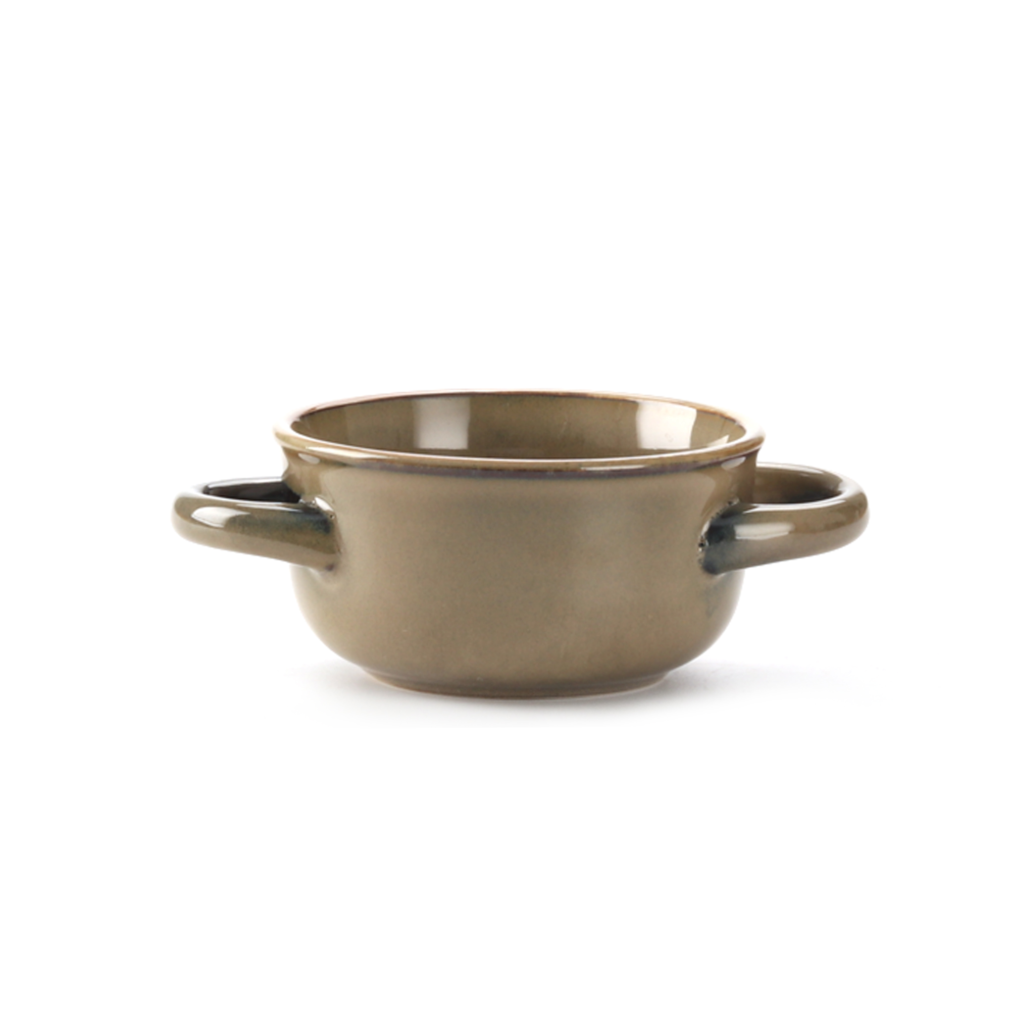 Soup Crock 2-Handle15oz Brown